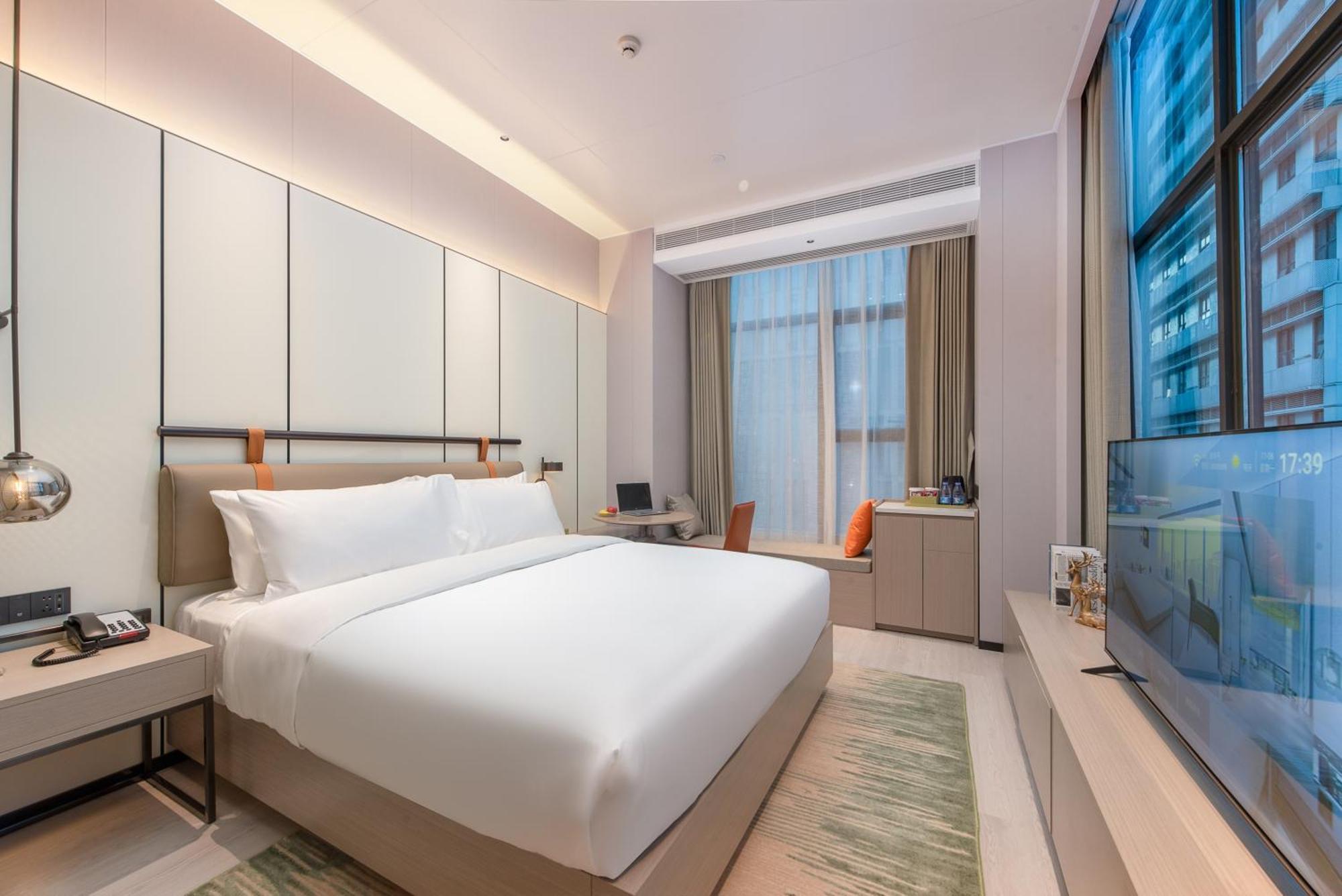 Oness Executive Hotel Guangzhou Huangpu Luogang - Free Shuttle Bus For Canton Fair Exterior photo